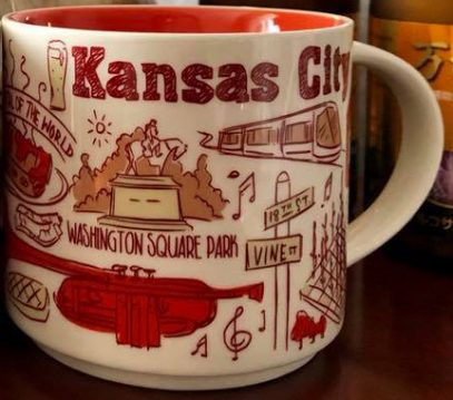 Starbucks Been There Kansas City mug