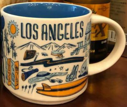 Starbucks Been There Los Angeles mug
