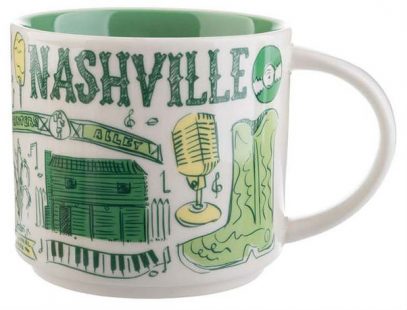 Starbucks Been There Nashville mug