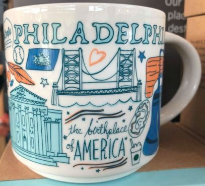 Starbucks Been There Philadelphia mug