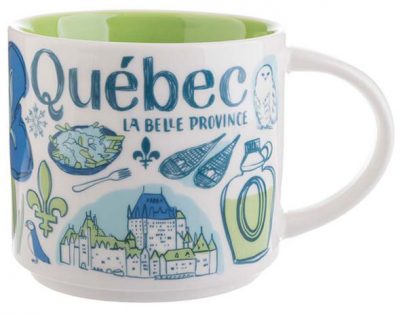 Starbucks Been There Quebec mug