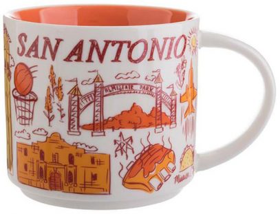 Starbucks Been There San Antonio mug