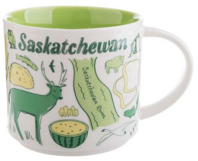 Starbucks Been There Saskatchewan mug