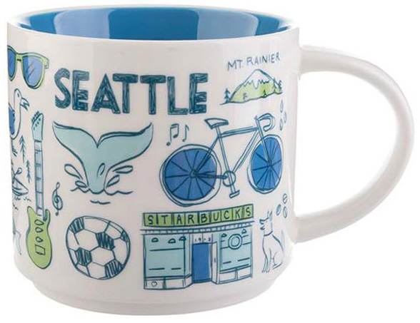 Starbucks Been There Collection Washington Ceramic Mug – Seattle Xpresso