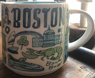 Starbucks Been There Boston 2 mug