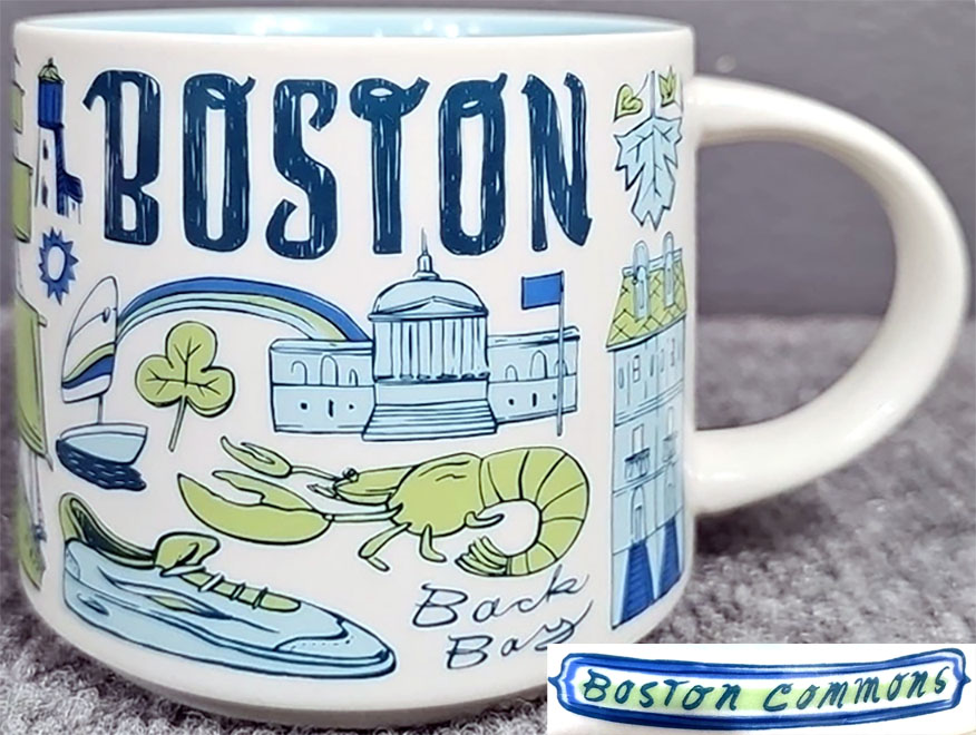 Starbucks Been There Boston mug