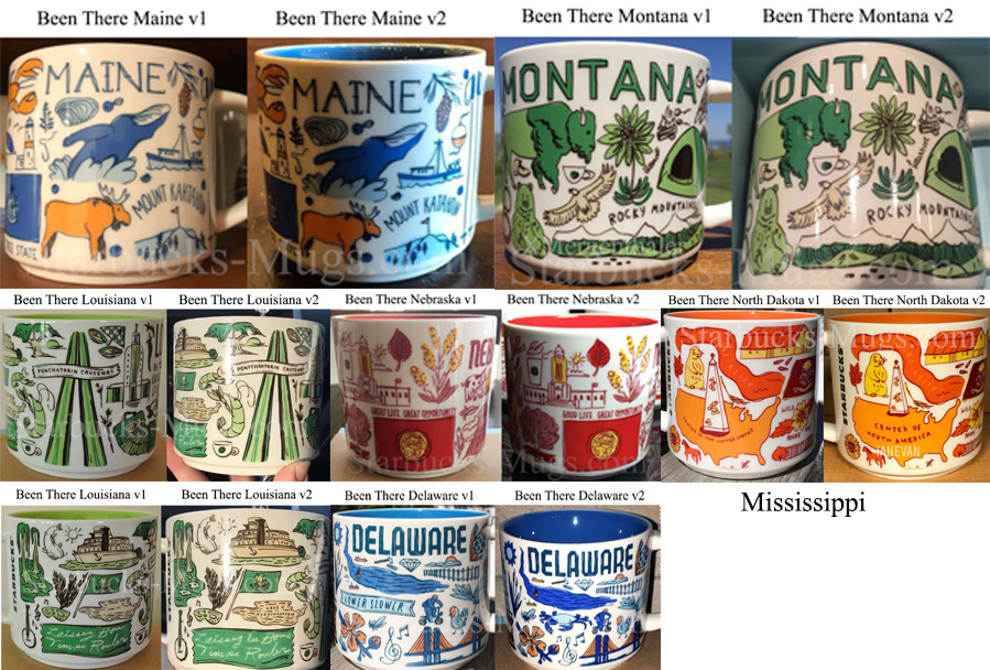 States Starbucks Mugs