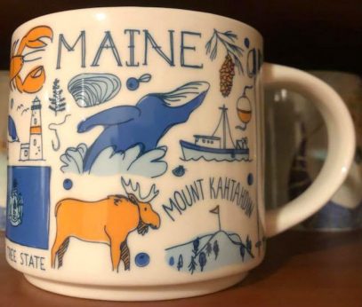 Starbucks Been There Maine mug