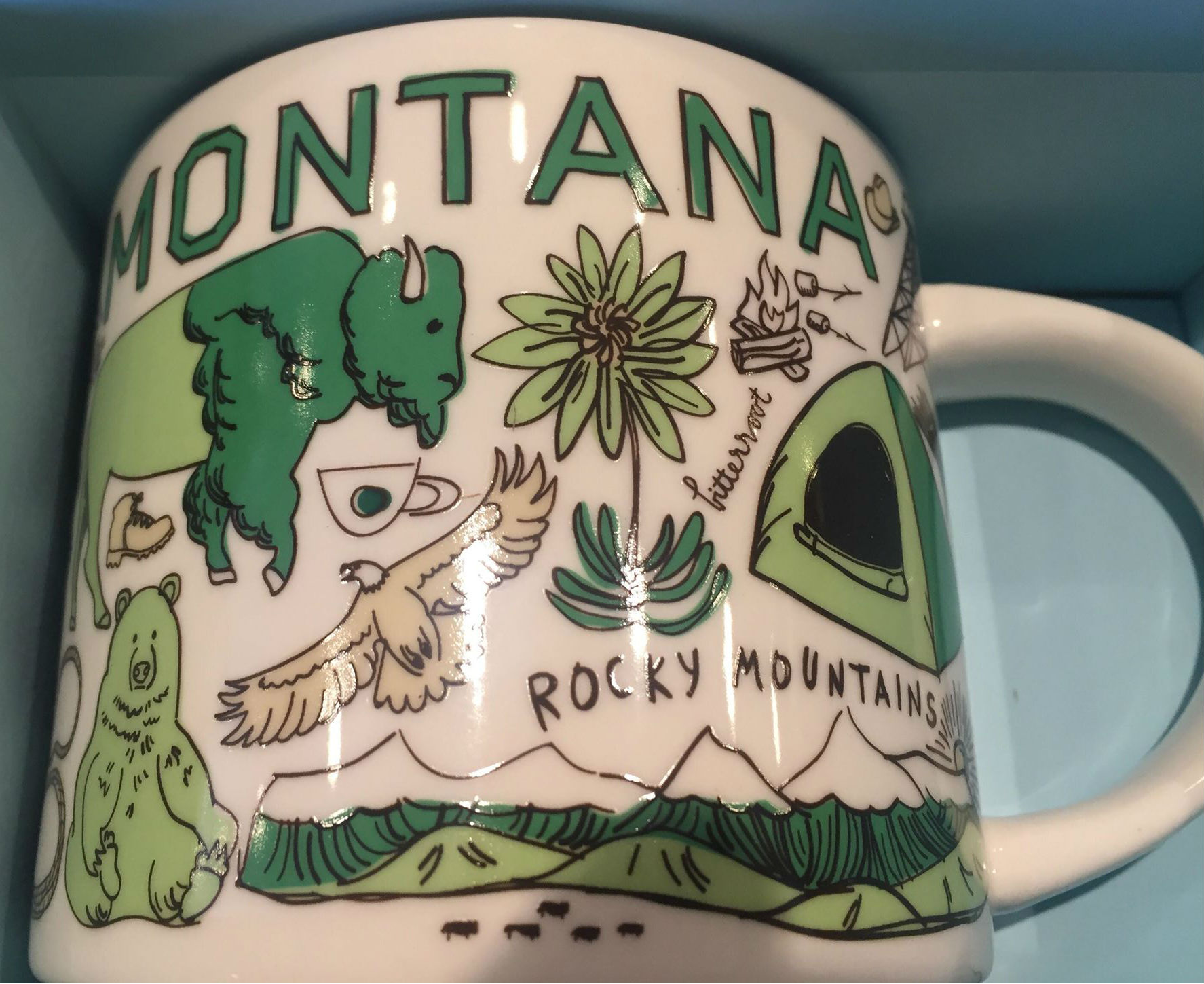 Set Of 2x/4x/6x Large Scottie Dog Chintz Mugs Montana Shape 12 Floz 