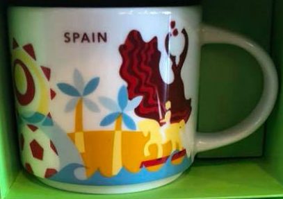 Starbucks You Are Here Spain mug