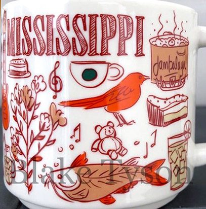 Starbucks Been There Mississippi mug