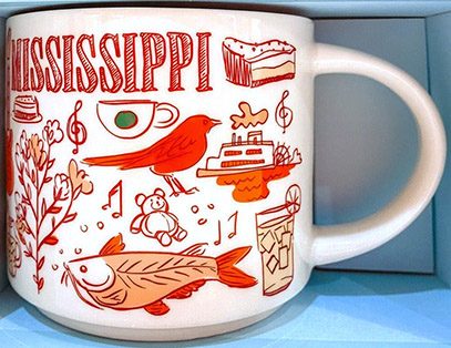 Starbucks Been There Mississippi 2 mug