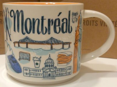 Starbucks Been There Montreal mug