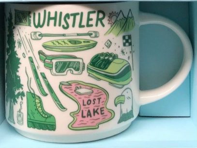 Starbucks Been There Whistler mug