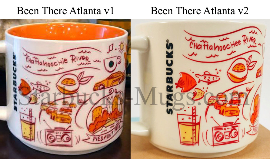 Been There – Atlanta – Starbucks Mugs