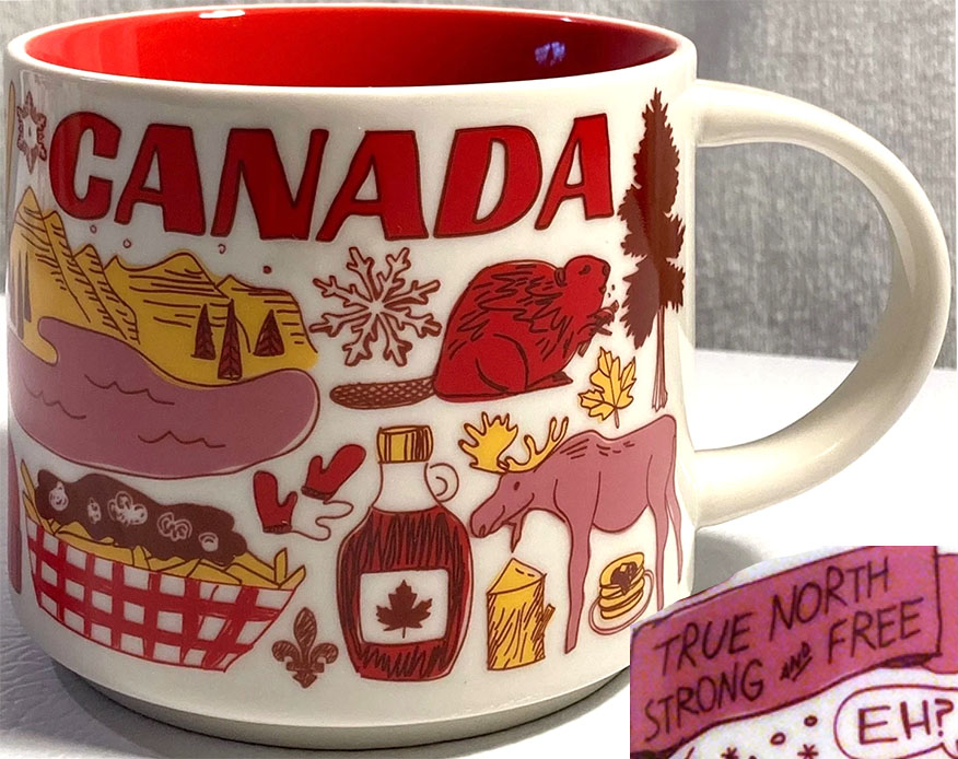 Starbucks Been There Canada mug