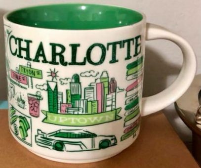 Starbucks Been There Charlotte 2 mug