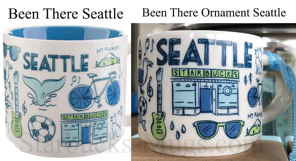 Starbucks Been There Collection Washington Ceramic Mug – Seattle