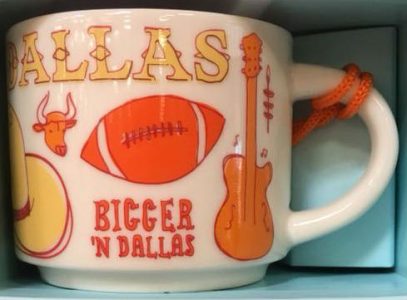 Starbucks Been There Ornament Dallas mug