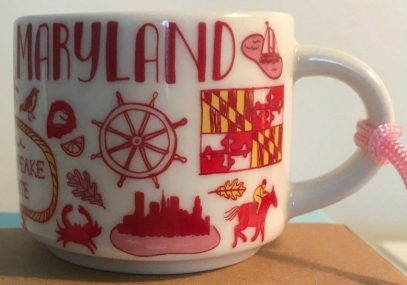 Starbucks Been There Ornament Maryland mug