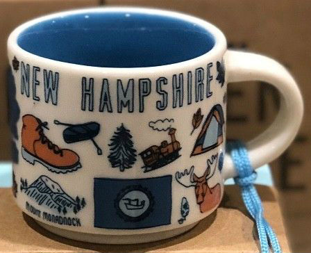 Starbucks 2oz NEVADA Demi Tasse BEEN THERE mug Ornament Cup Mini Mug NIB