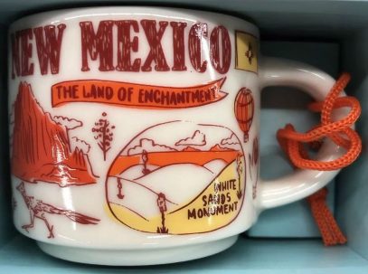 Starbucks Been There Ornament New Mexico mug