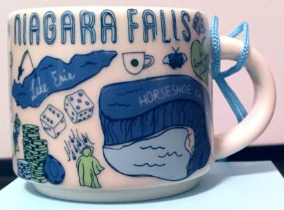 Starbucks Been There Ornament Niagara Falls mug