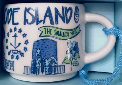 Starbucks Been There Ornament Rhode Island mug