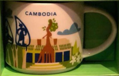 Starbucks You Are Here Cambodia mug