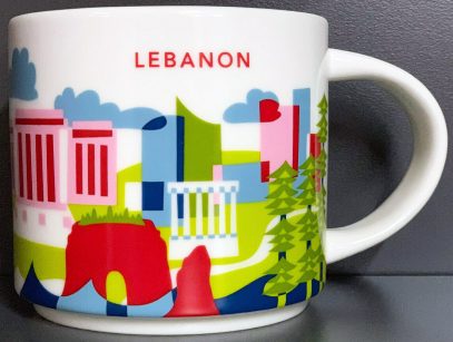 Starbucks You Are Here Lebanon mug