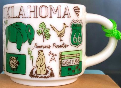 Starbucks Been There Ornament Oklahoma mug