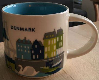 Starbucks You Are Here Denmark mug