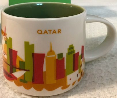 Starbucks You Are Here Qatar mug