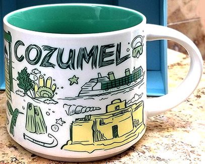 Starbucks Been There Cozumel mug