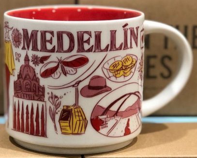 Starbucks Been There Medellin mug