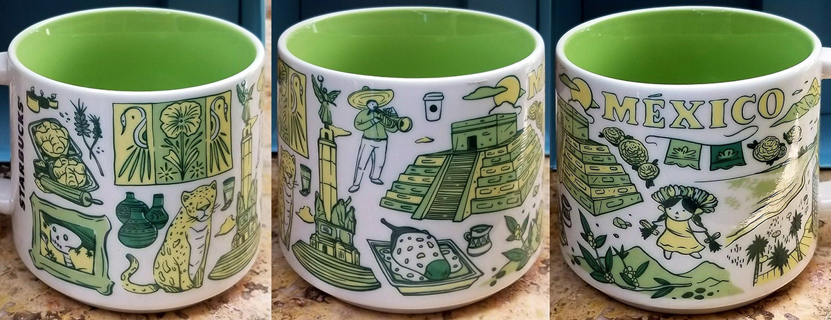 Starbucks Mexico Been There Series Collectible Mug 