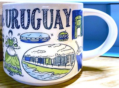 Starbucks Been There Uruguay mug