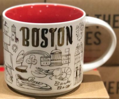 Starbucks Been There Christmas Boston mug