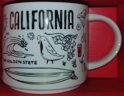 Starbucks Been There Christmas California mug