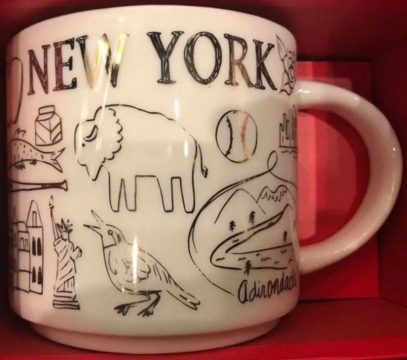 Starbucks Been There Christmas New York mug