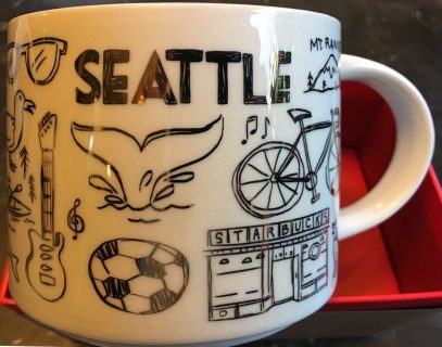 Starbucks Been There Christmas Seattle mug