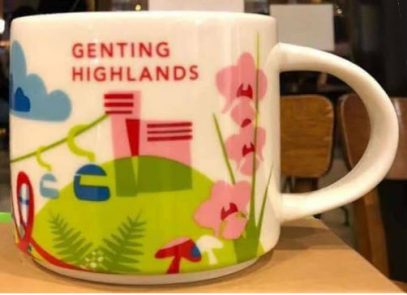 Starbucks You Are Here Genting Highlands mug