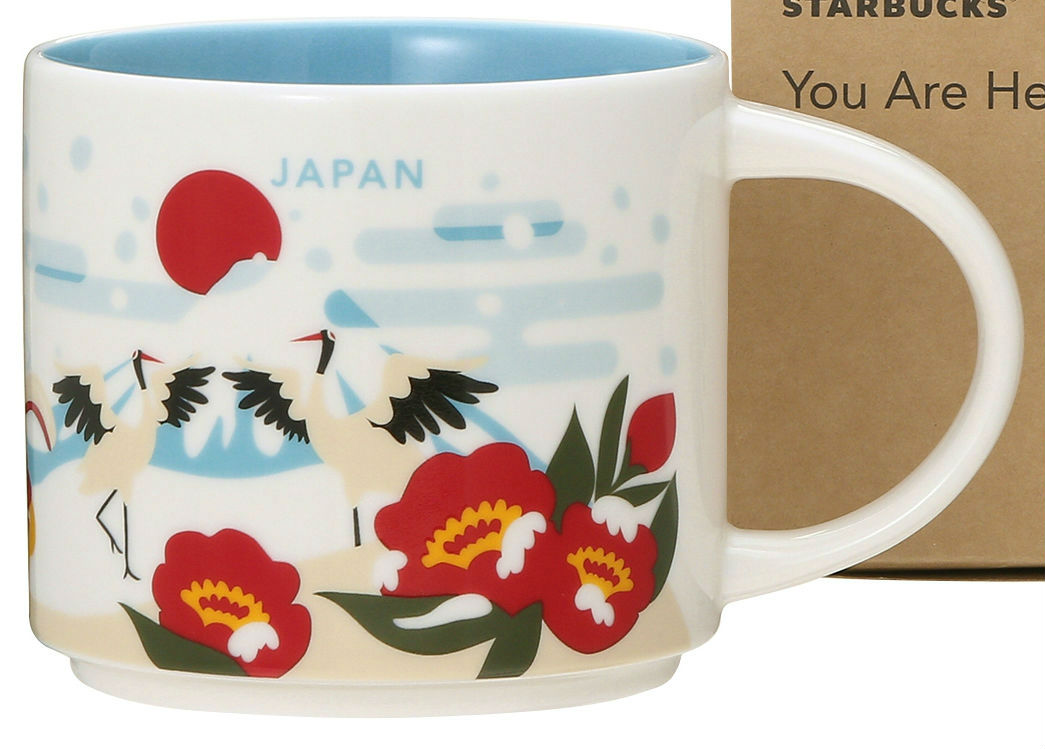 You Are Here Japan 2 Winter Edition Starbucks Mugs