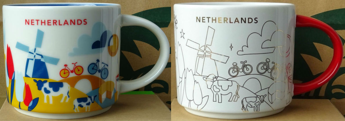 Starbucks You Are Here Netherlands Mug
