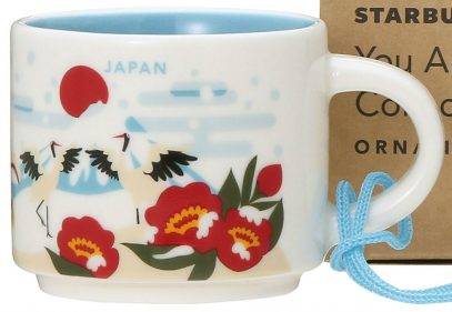 Starbucks Collectible Japan Cup and Snow Globe