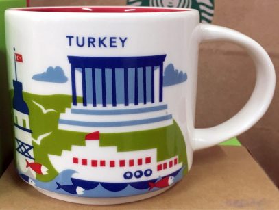 Starbucks You Are Here Turkey mug