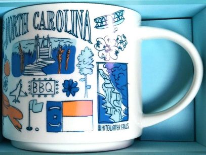 Starbucks Been There North Carolina 2 mug