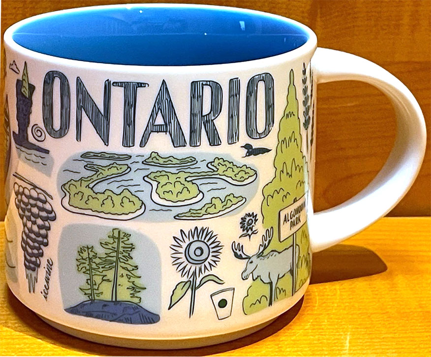 Starbucks Been There Ontario 2 mug