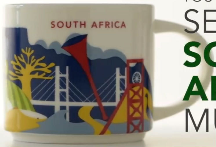 Starbucks Mugs YOU ARE HERE Collection South Africa Cities 