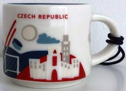 Starbucks You Are Here Ornament Czech Republic mug